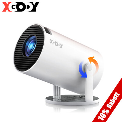 Mini 1080P Beamer HD Projektor 4K 10000LMS LCD 5G WiFi Heimkino Bluetooth HDMI