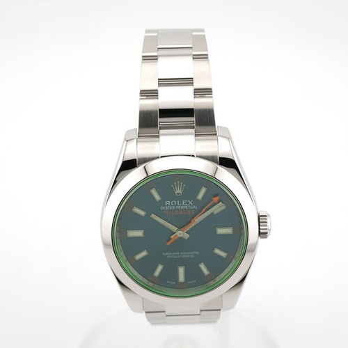 ROLEX Milgauss 116400GV Z-Blue Warranty 2016 Box/Paper - Picture 19 of 24