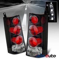 1996-2002 Gmc Savana/chevy Express Van Black Tail Lights+led Fog Lamps Combo Set on sale 1996-2002 Gmc Savana/chevy Express Van Black Tail Lights+led Fog Lamps Combo Set on sale