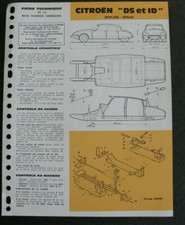 Revue technique Citroen ID