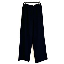 Vintage Lauren Ralph Lauren Size XXS/XS Women's Wool High Waisted Wide-Leg Pants