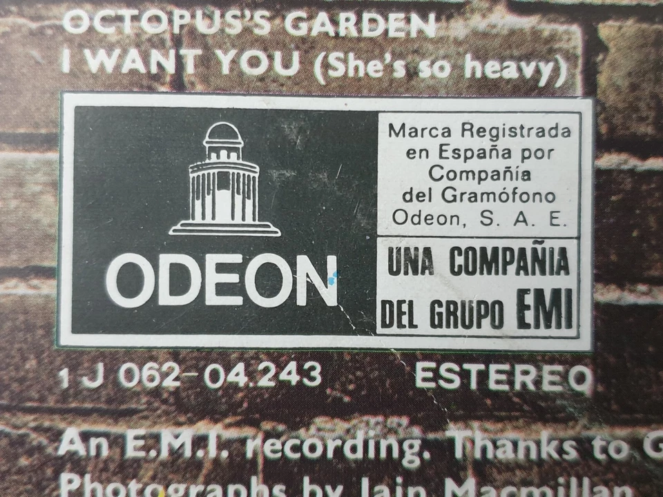 The Beatles Abbey Road · Lp · 1969, foto 4 de 5