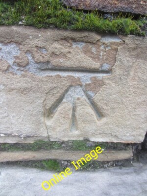 Foto 6x4 Ordnance Survey Schnittmarke Llanelli Diese OS Schnittmarke kann gefunden werden c2014