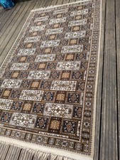 Large Persain Afghan Carpet Rug John Lewis Vintage 235cmx135cm rare vintage