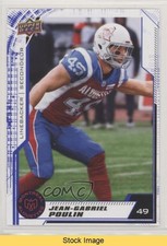 2020 Upper Deck CFL Blue Jean-Gabriel Poulin #159 READ r6v