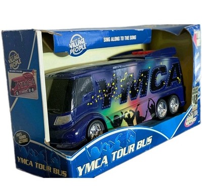 Vintage Collectible Toy State Road Rippers YMCA Tour Bus Village People