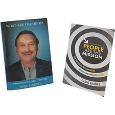What Are the Odds? & People Are the Mission Book Bundle Paperbacks Lot of 2