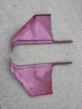 1980-1986 Ford F150 F250 Bronco Interior Kick Trim Panels Red 1981 1985 1984 83 1980-1986 Ford F150 F250 Bronco Interior Kick Trim Panels Red 1981 1985 1984 83