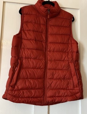 32 Grad Hitze rostbraun leicht hochgeschlossen Bodywarmer Weste 38'' Brustumfang (M)