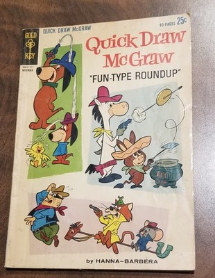 Quick Draw McGraw #22 1962- Hanna Barbera comic VG Fast Shipping