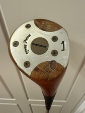 Toney Penna MOD 1 Oil Hardened Persimmion Driver Golf Club Stiff Flex RH