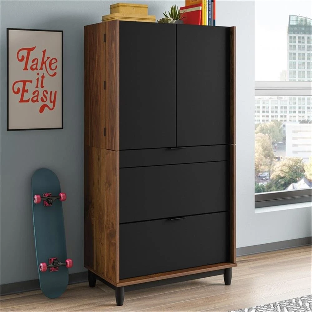 Sauder Harvey Park Computer Cabinet - Thumbnail 5