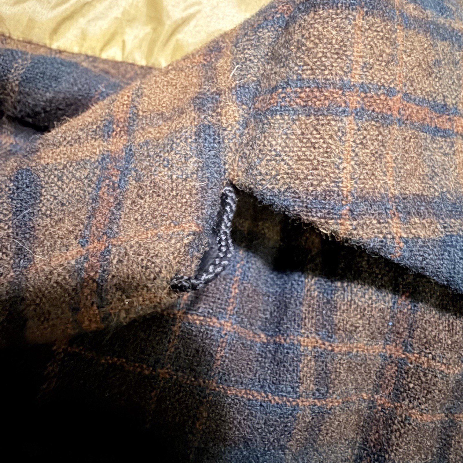 Vintage Pendleton Loop Collar Wool Board Shirt Pl… - image 8