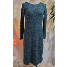 GAP NWT Softspun Twist Long Sleeve Open Back Midi Dress Womens Size XS Petite