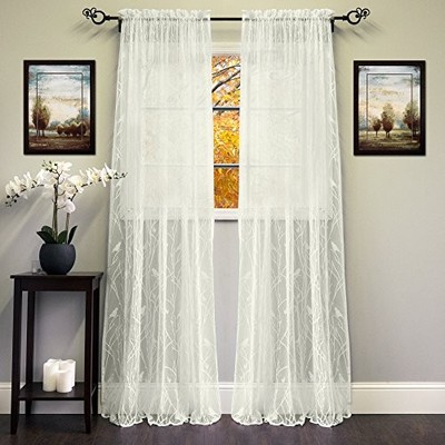 Sweet Home Collection Fenstergardine 160 cm oder 213.4 cm