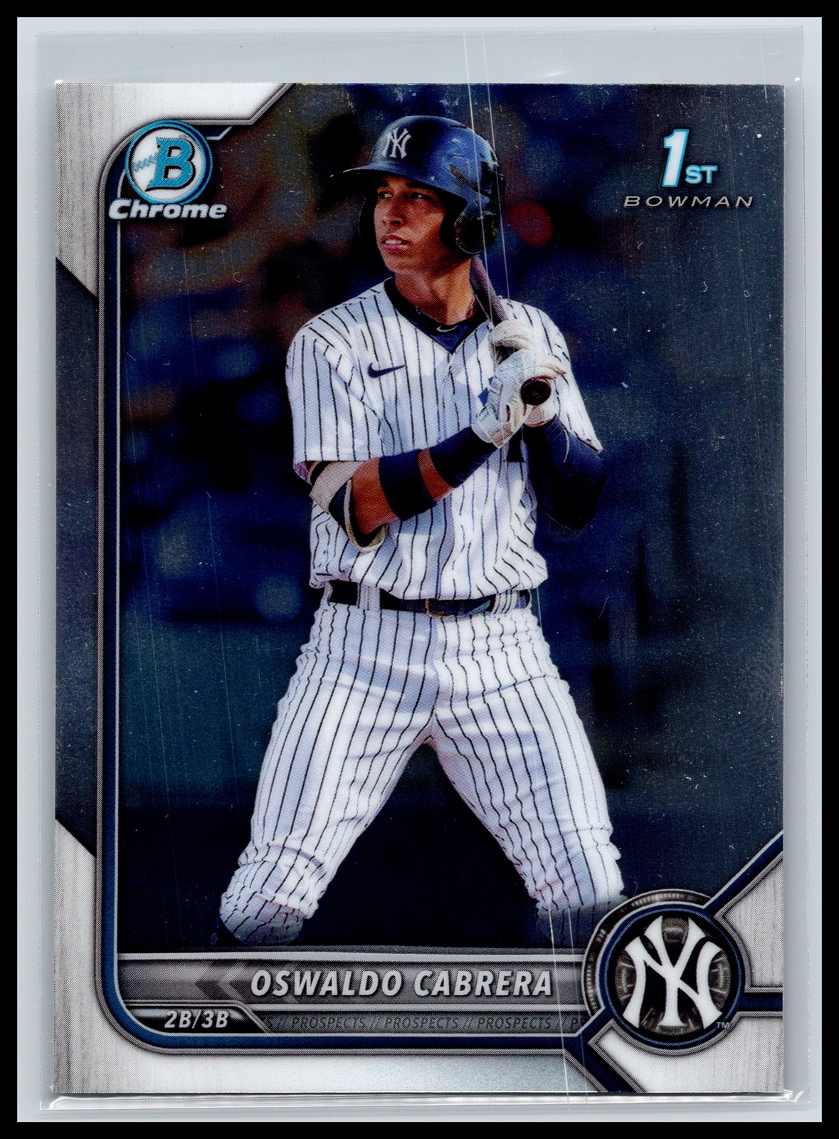 2022 Bowman #BCP-17 Oswaldo Cabrera Chrome Prospects