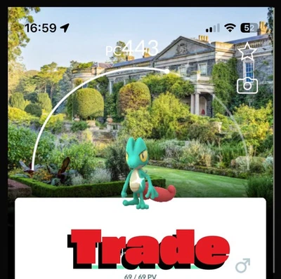 Pkmn Go ✨SHINY Arcko / Treecko National Trust Bkg 7 - Ultrafriend /Already Catch - Photo 1/4