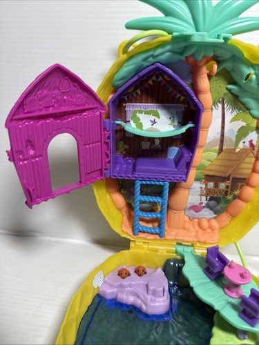 Polly Pocket Tropicool Pineapple Wearable Purse Compact Playset - 652 - Picture 2 of 12