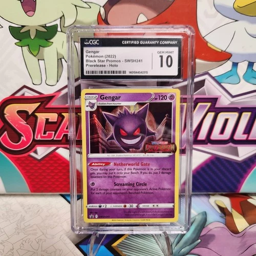 CGC 10 Gengar SWSH241 Black Star Promo - Lost Origin Prerelease - SHIPS FAST