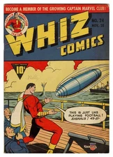 Fawcett - WHIZ COMICS #24 - Grade 5.0 - Comic Book