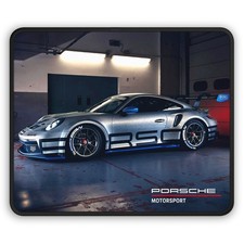 Porsche 911 GT3 Cup Racecar - Premium Stitched Edges Mouse Pad 9x7