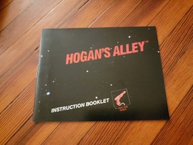 Hogan's Alley Nintendo NES CIB sin perforar barra colgante 5 tornillos EXCELENTE VIDEOJUEGO