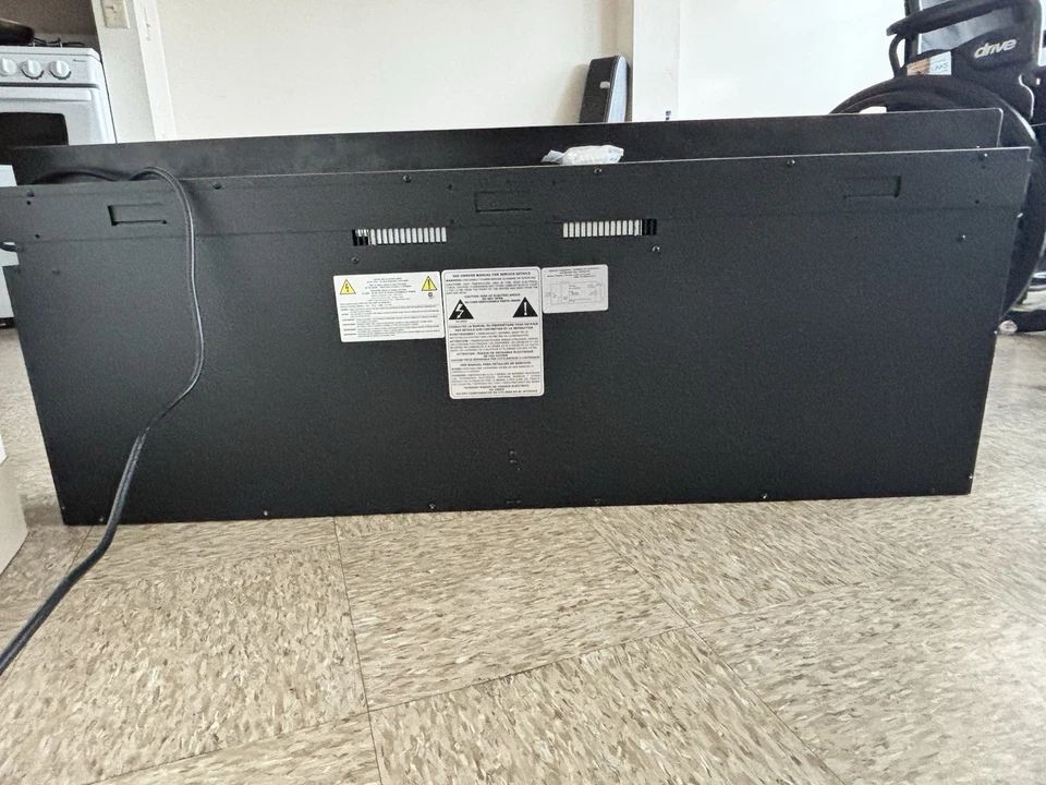 Chimenea eléctrica y calentador con termostato y temporizador. Mando a distancia incluido Foto 4 de 4