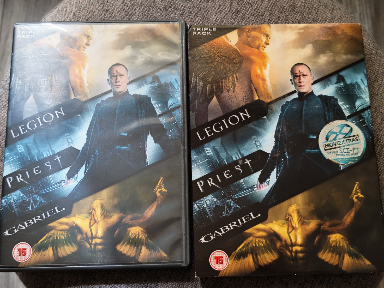 Legion Priest Gabriel DVD Triple Pack Box Set Paul Bettany Region 2