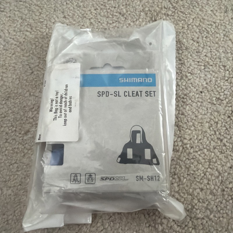 Shimano SPD-SL Cleat Set SM-SH12 NEW SEALED