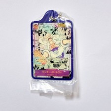 Monkey D. Luffy One Piece Card Game Gashapon Metal Charm Keychain E3844 YS21