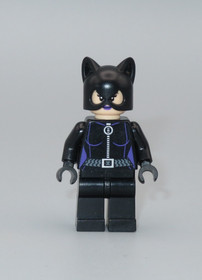 Lego Batman Catwoman minifigure 6858 Catcycle City Chase
