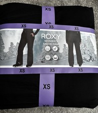 Roxy Women's DryFlight Technology Snow Pants, Black, Size XS