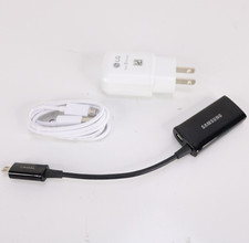 SAMSUNG Micro USB Male to HDMI Female Adapter  OEM Bundle w/ Charger  Cable