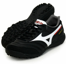 Mizuno JAPAN Morelia Elite TF Indoor Soccer Football Turf Shoes Q1GB2512 Black