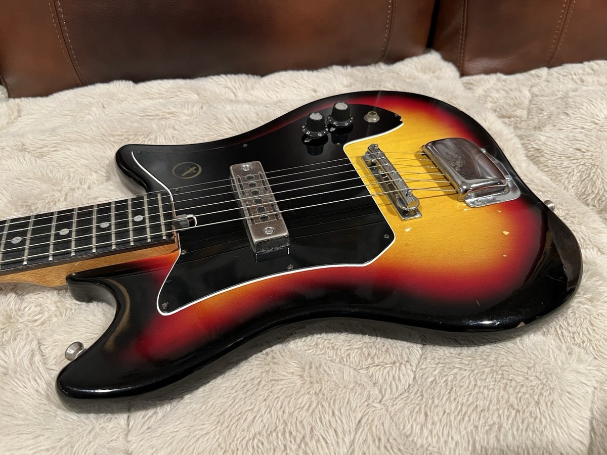 Vintage Kawai Teisco-Style Offset Electric Guitar – Serviced