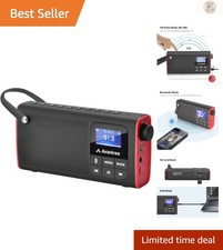 Lightweight Portable SP850 FM Radio with Bluetooth, Headphone Jack  Auto-Scan