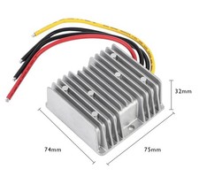 DC 24V Step Down to DC 12V 30A 360W Power Converter Voltage Regulator Waterproof