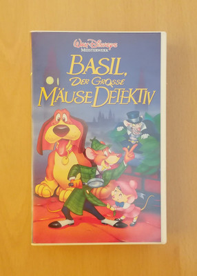 WALT DISNEYS MEISTERWERK - Basil, der grosse Mäusedetektiv | Hologramm (VHS)