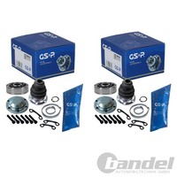 2X GSP Antriebswellengelenk Satz Getriebeseitig Radseitig Passend FüR Audi A4 SE