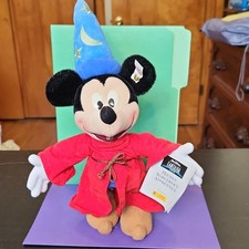 Steiff Disney Fantasia 2000 Mickey Sorcerer  s Apprentice Plush MPN 06258