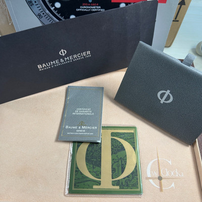 Baume & Mercier Classima Handbuch 1990-1999 1995 Anleitung & Garantien