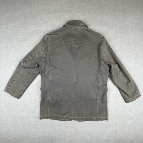 Tommy Bahama Jeans Blazer Mens Medium Gray Workwear Chore Jacket 113-TD5605 - Picture 4 of 13