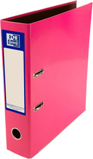 Premium A4 Lever Arch File, Pink Single Folder, Heavy Duty