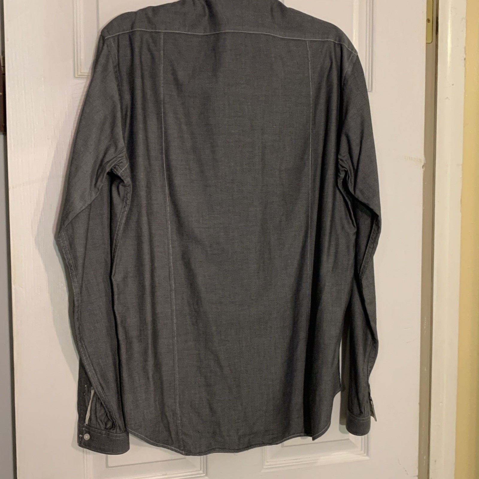 Zara Man  Basic Collarless Men’s Button Up Casual… - image 7