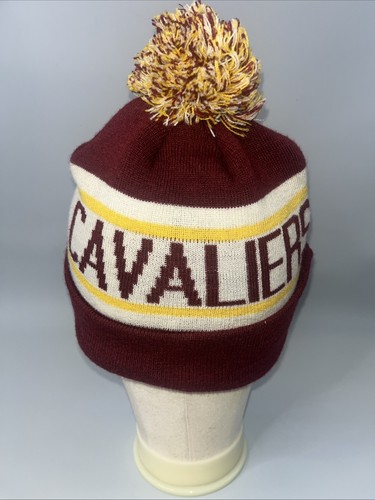 Cappello berretto invernale ricamato Cleveland Cavaliers New Era con pom pom - Foto 4 di 6