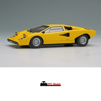 Lamborghini Countach LP400 1974 gelb 1:43 Make Up EIDOLON EM822A