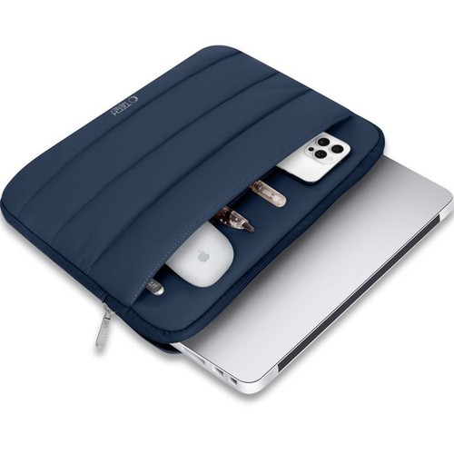 Universal Laptoptasche bis zu 15"-16" Tech-Protect Schutztasche Dunkel - Afbeelding 5 van 12