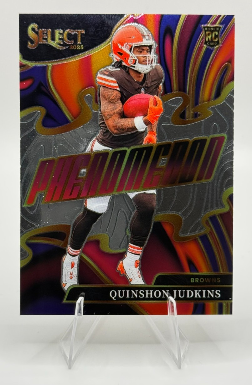 2025 Panini Select - Quinshon Judkins - Phenomenon (RC)