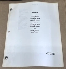 1994 Murder One Steven Bochco TV Televsion Pilot 1st Episode Script Legal Drama