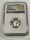 1942 Mercury Dime 10c Original Fragment MS65